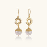 Ray of Light Pearl Earrings | LUV + CO
