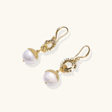 Ray of Light Pearl Earrings | LUV + CO