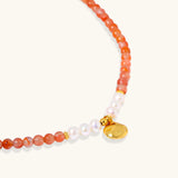 Carnelian Sunset Bracelet | LUV + CO