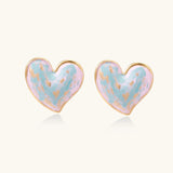 Dreams Come True Heart Studs | LUV + CO