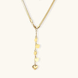Falling in LUV Necklace | LUV + CO