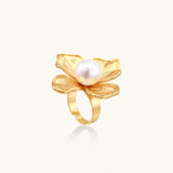 Organic Beauty Statement Ring | LUV + CO