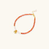 Carnelian Sunset Bracelet | LUV + CO