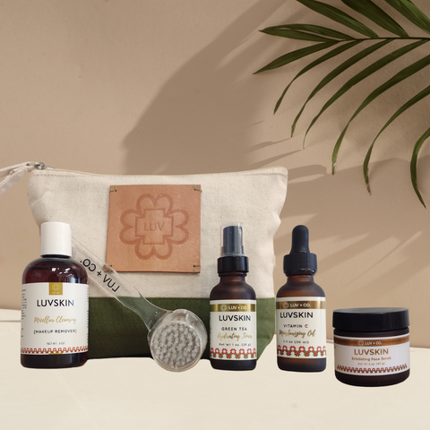 LUVSKIN Sensitive Skin Collection with Bag