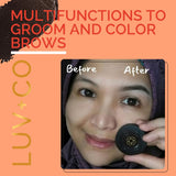 Total Care brow pomade application for shaping and filling sparse brows