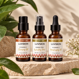 LUVSKIN Brighten My Day Vitamin C 3-Piece Skincare Set