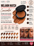 Melanin Match HD Cream Foundation + Concealer