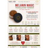 Melanin Magic Tinted Translucent Setting Powder for Melanated Skin