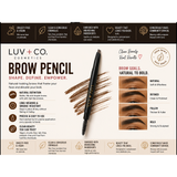 Total Care Deep Brown Brow Pencil